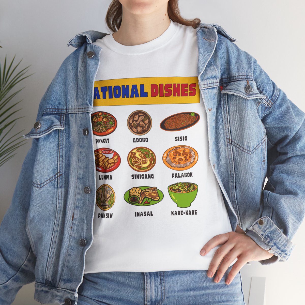 NATIONAL DISHES - Filipino Food (Basic Tee)