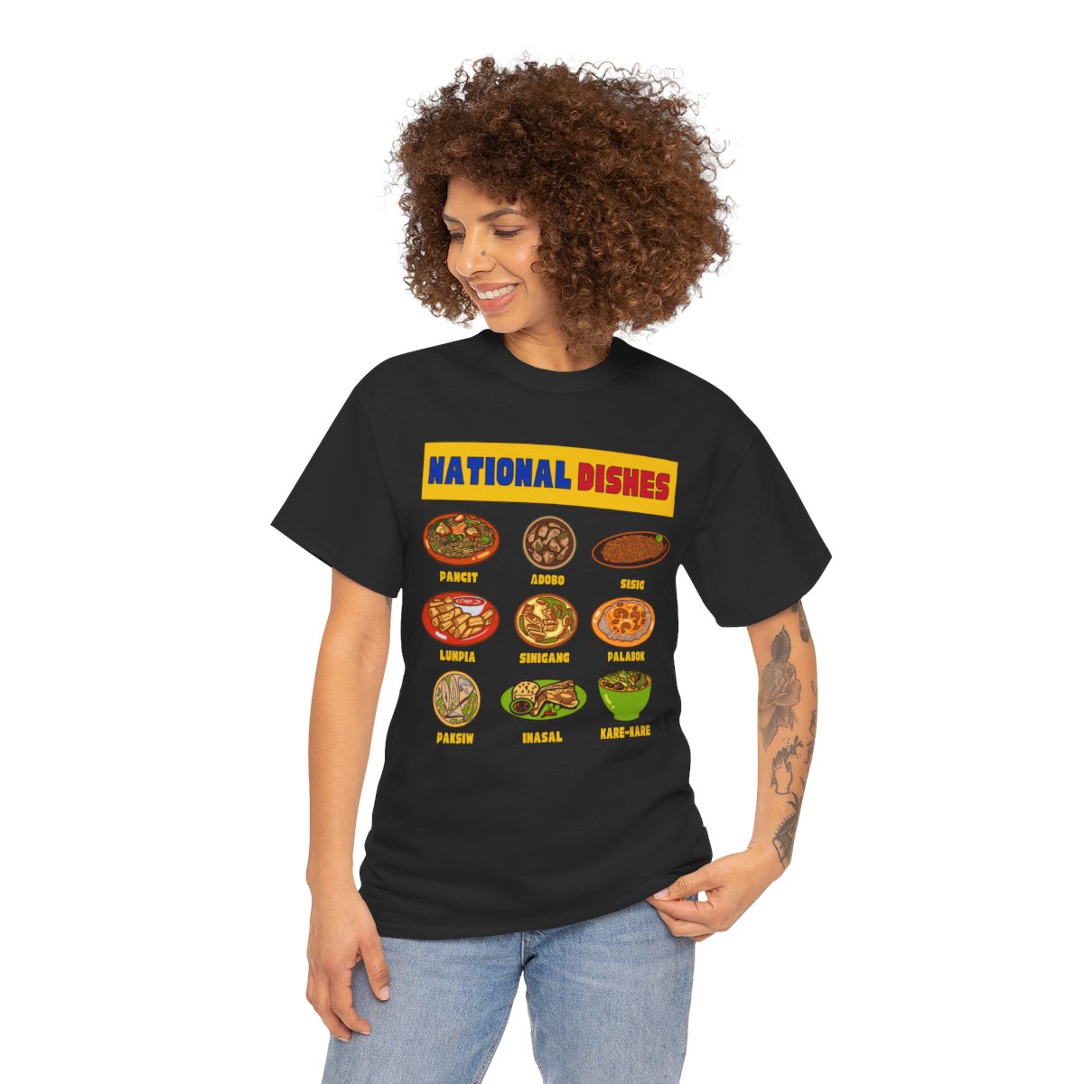 NATIONAL DISHES - Filipino Food (Basic Tee)