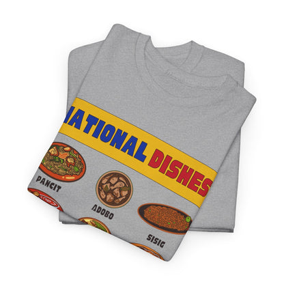 NATIONAL DISHES - Filipino Food (Basic Tee)
