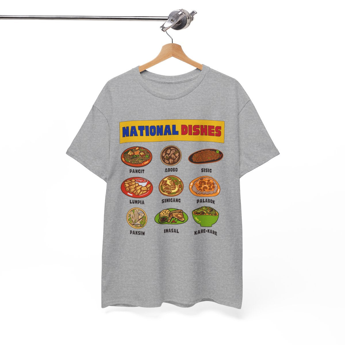 NATIONAL DISHES - Filipino Food (Basic Tee)