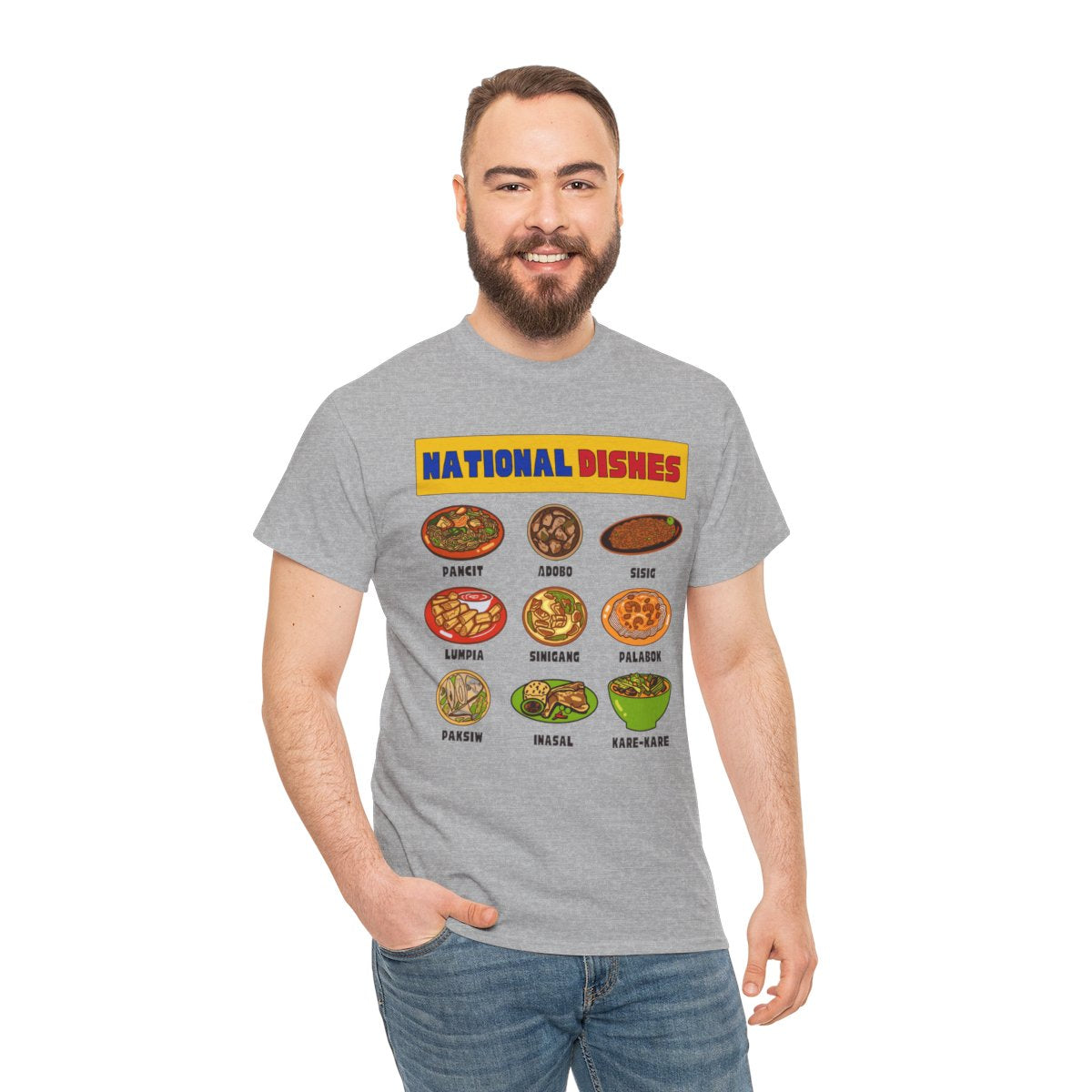 NATIONAL DISHES - Filipino Food (Basic Tee)