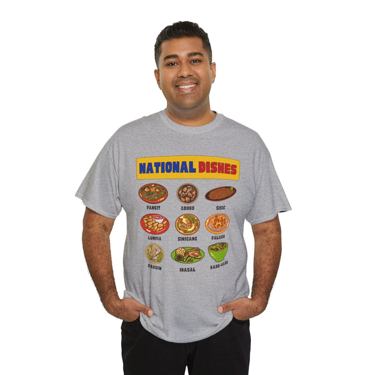 NATIONAL DISHES - Filipino Food (Basic Tee)
