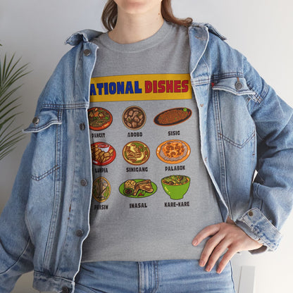 NATIONAL DISHES - Filipino Food (Basic Tee)