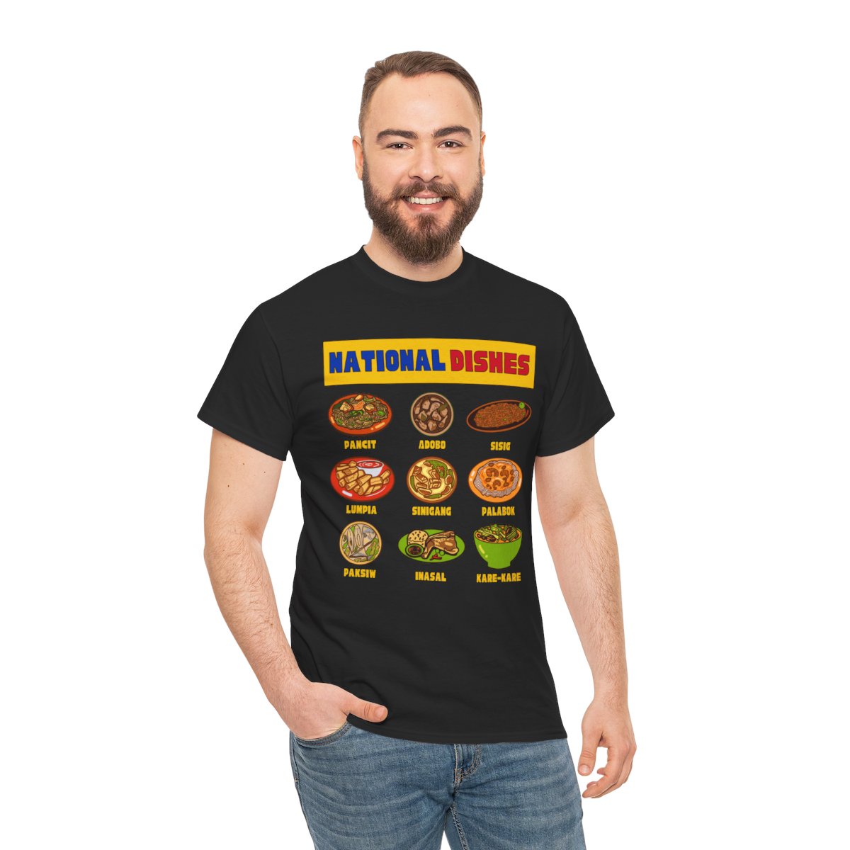 NATIONAL DISHES - Filipino Food (Basic Tee)