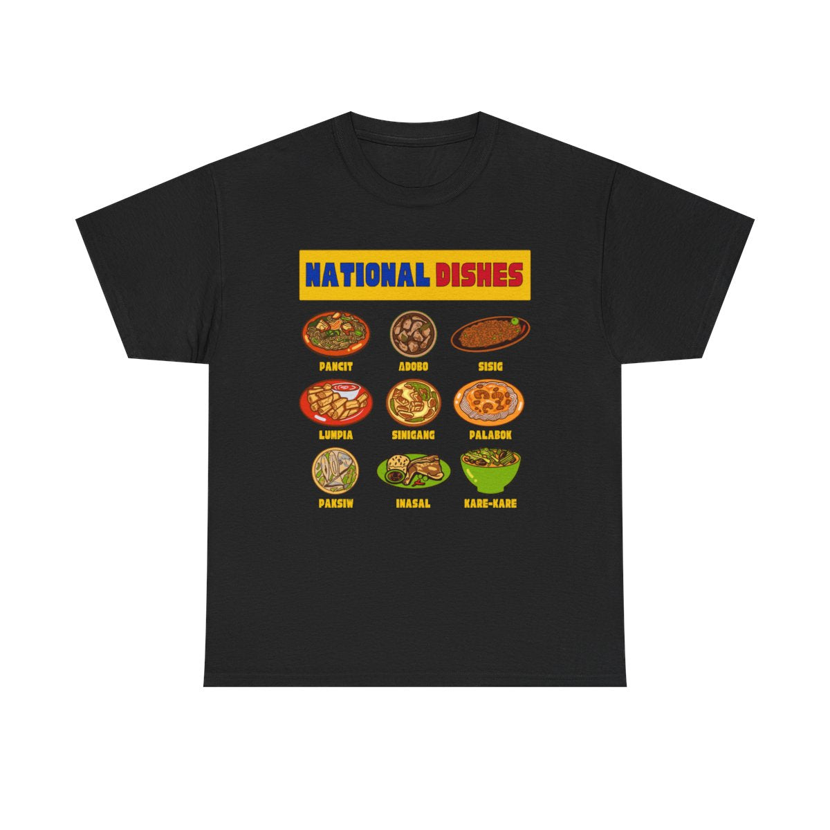 NATIONAL DISHES - Filipino Food (Kids Tee)