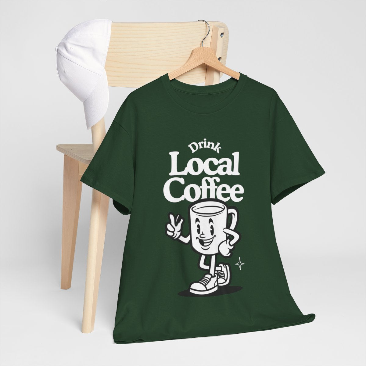 HONEY ALMONDMILK FLAT WHITE - Coffee (Basic Tee)