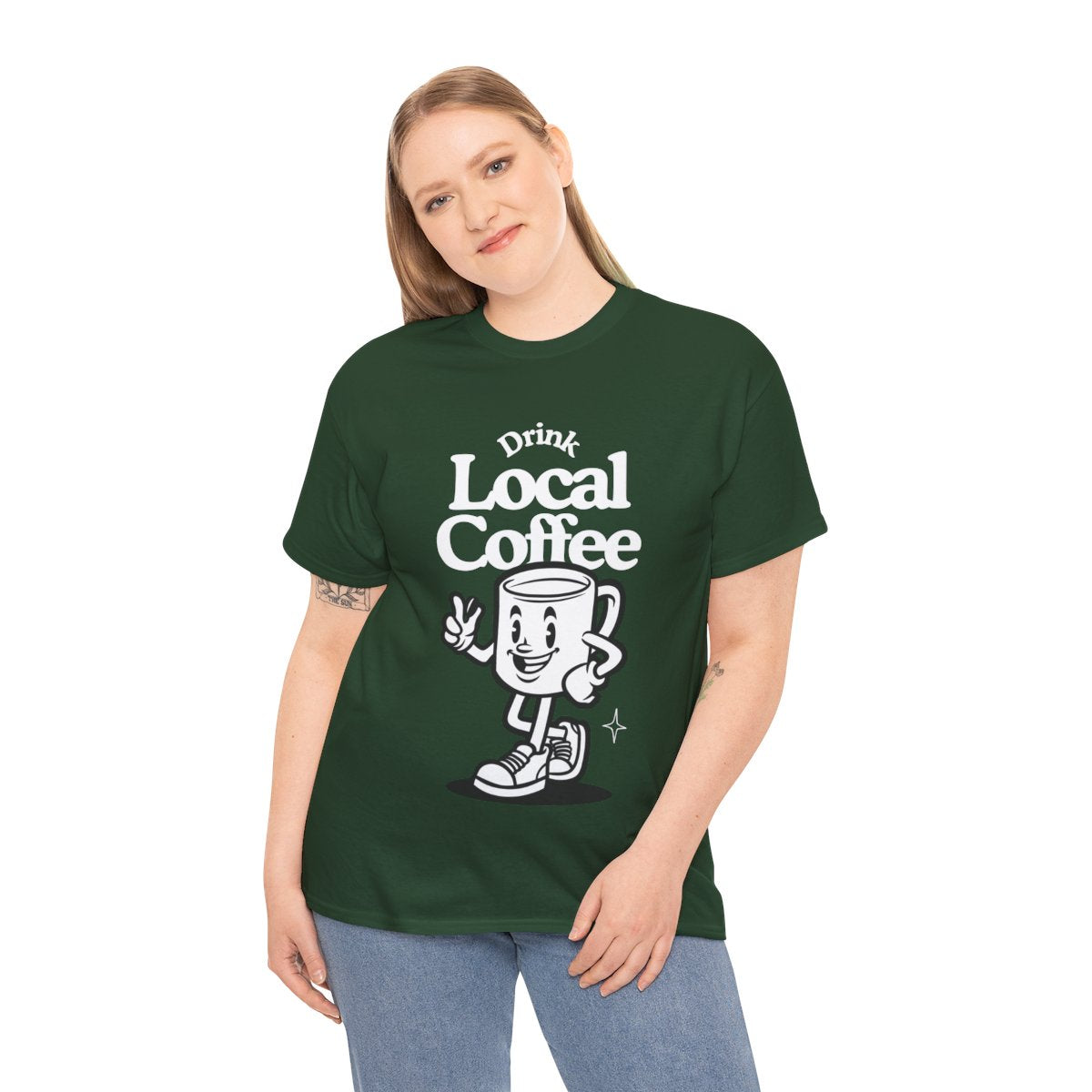 HONEY ALMONDMILK FLAT WHITE - Coffee (Basic Tee)