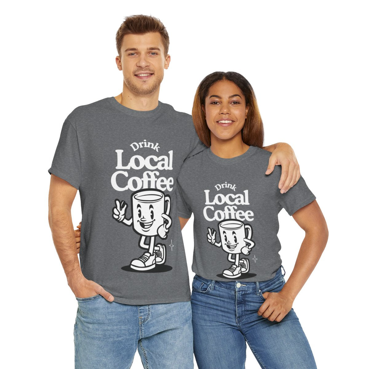 HONEY ALMONDMILK FLAT WHITE - Coffee (Basic Tee)