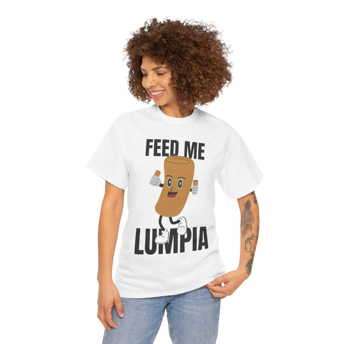 LUMPIANG TOGUE - Filipino Food (Basic Tee)