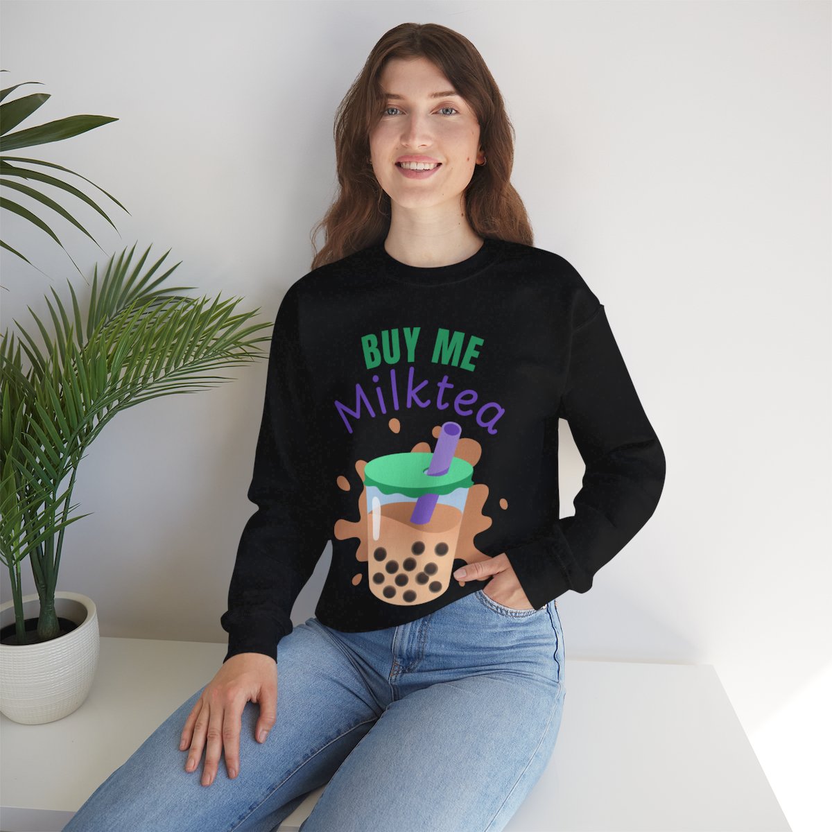 BROWN SUGAR MILK TEA - Drinks (Sweatshirt)