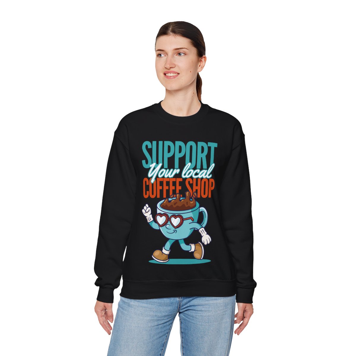 FLAT WHITE - Coffee (Sweatshirt)