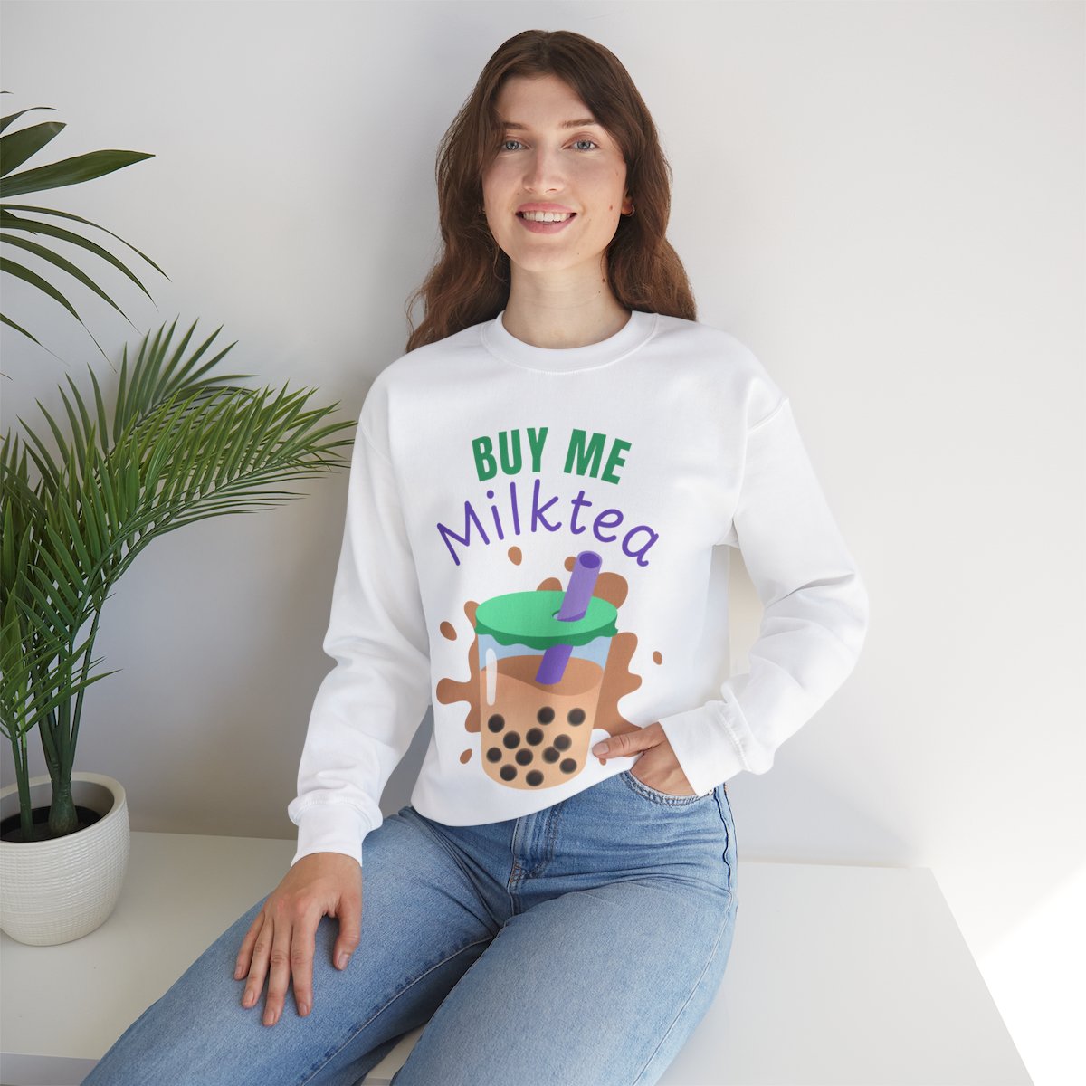 BROWN SUGAR MILK TEA - Drinks (Sweatshirt)