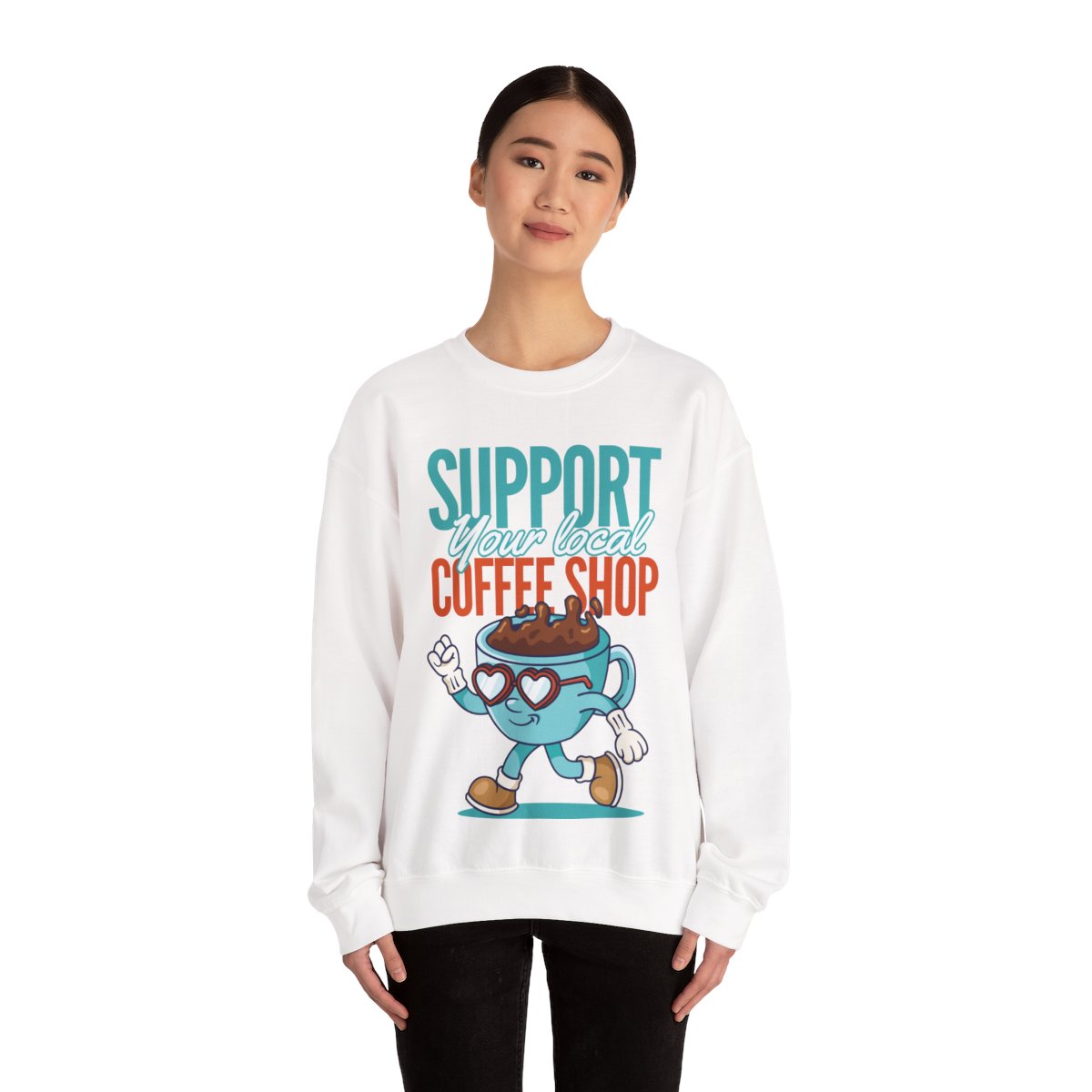 FLAT WHITE - Coffee (Sweatshirt)
