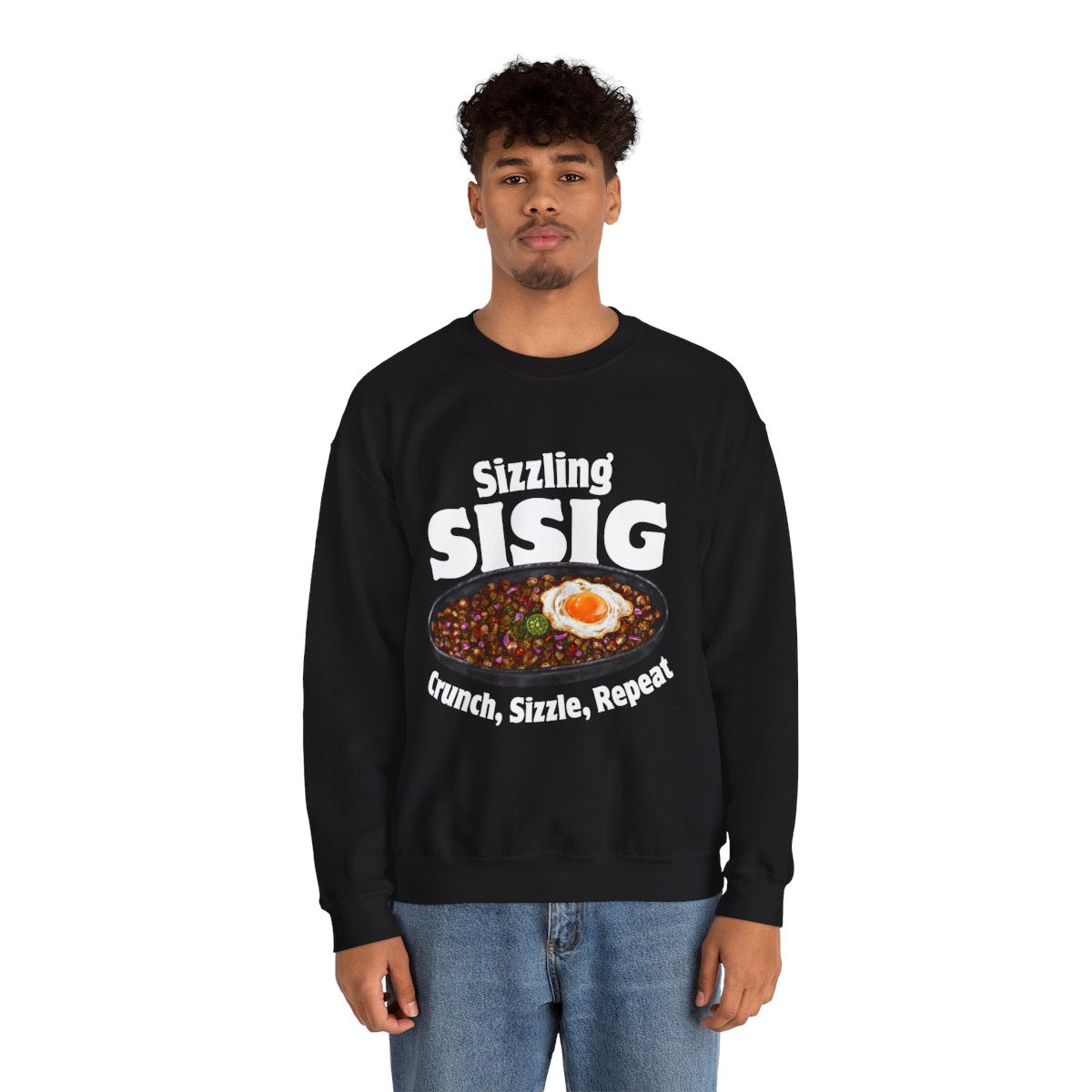 SIZZLING SISIG - Filipino Food (Sweatshirt)