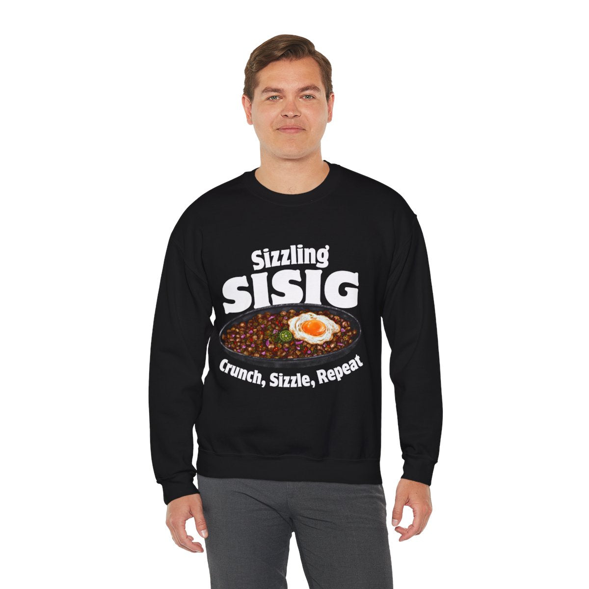 SIZZLING SISIG - Filipino Food (Sweatshirt)