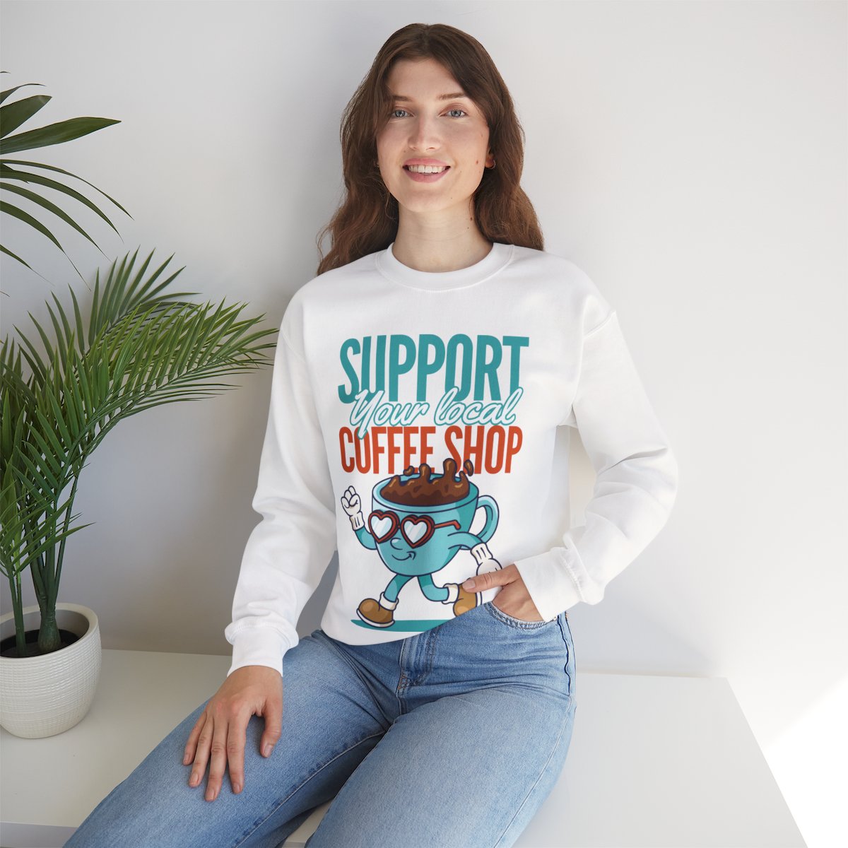 FLAT WHITE - Coffee (Sweatshirt)