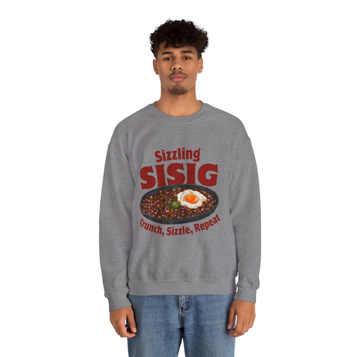 SIZZLING SISIG - Filipino Food (Sweatshirt)