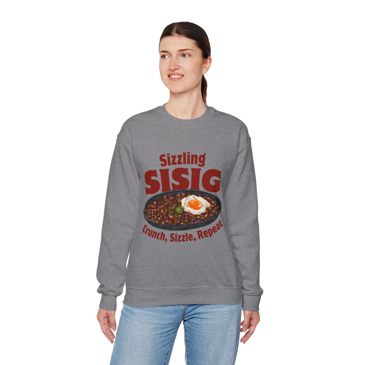 SIZZLING SISIG - Filipino Food (Sweatshirt)