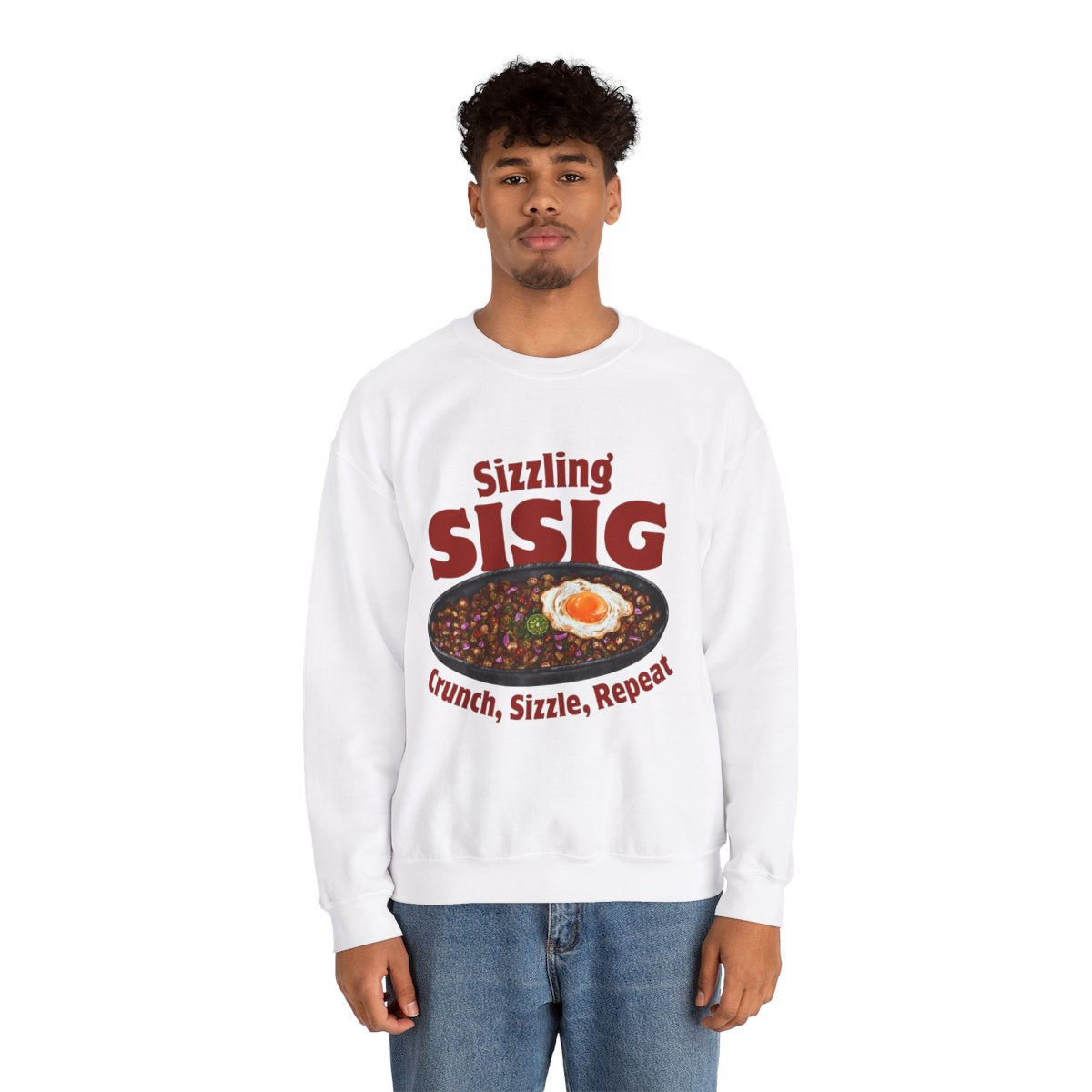 SIZZLING SISIG - Filipino Food (Sweatshirt)