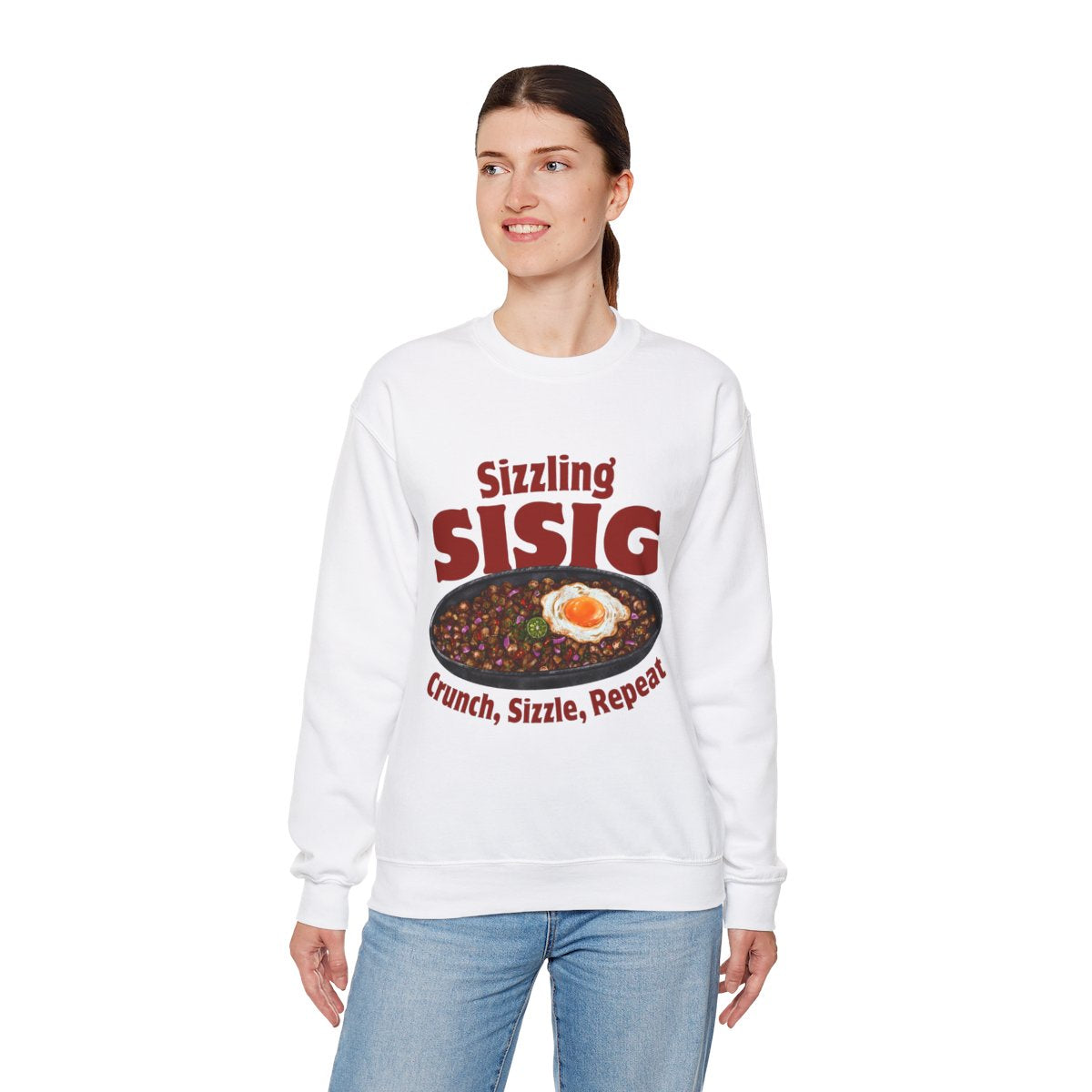SIZZLING SISIG - Filipino Food (Sweatshirt)