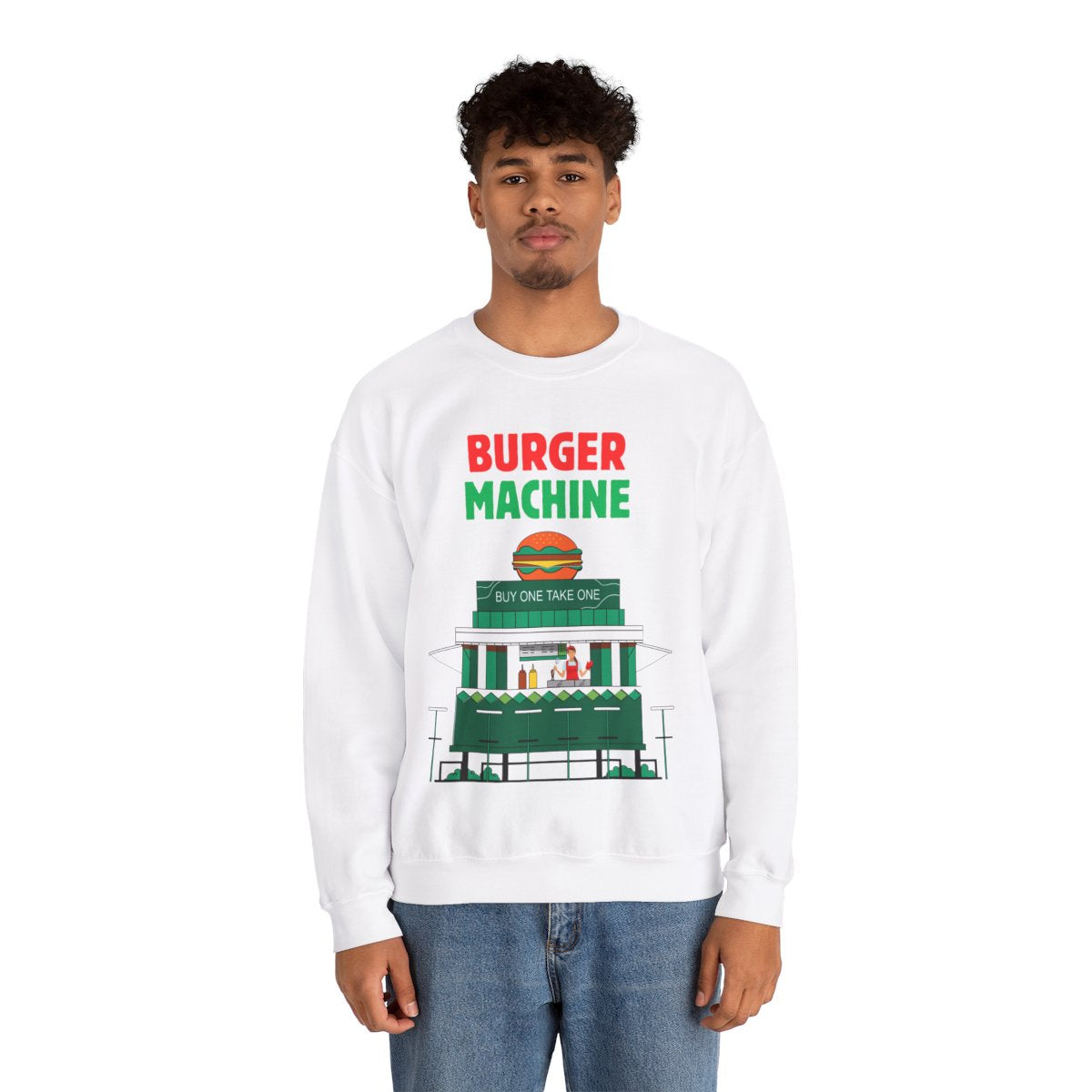 BURGER MACHINE - Filipino Food (Sweatshirt)