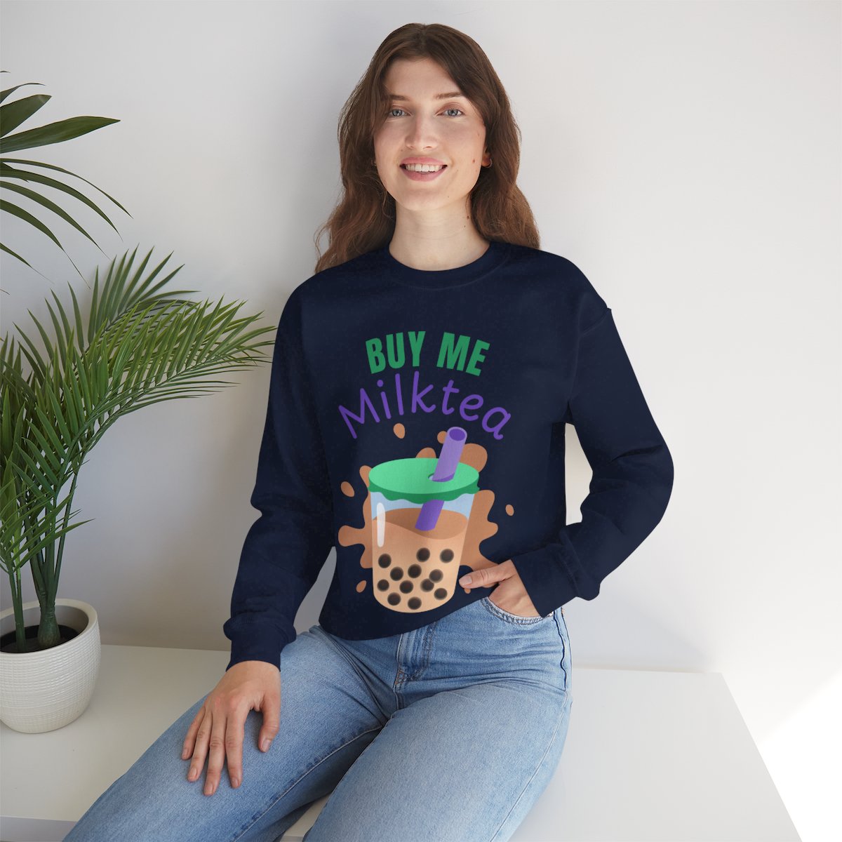 BROWN SUGAR MILK TEA - Drinks (Sweatshirt)