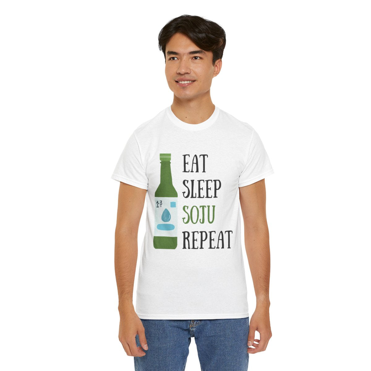 PEACH SOJU - Korean Food (Basic Tee)