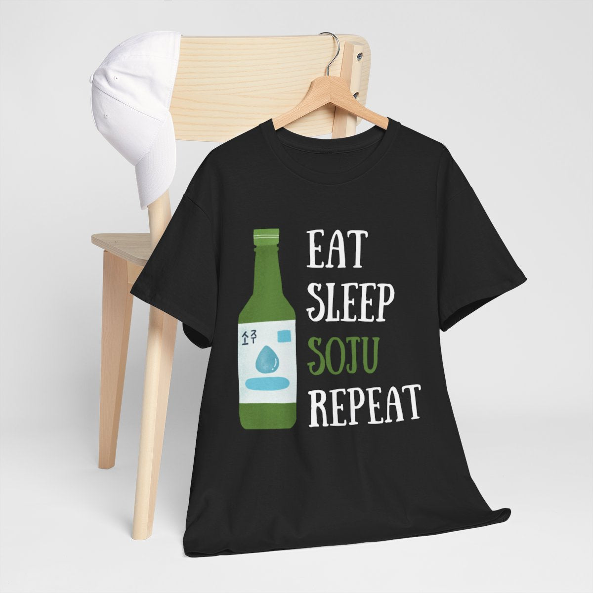 PEACH SOJU - Korean Food (Basic Tee)