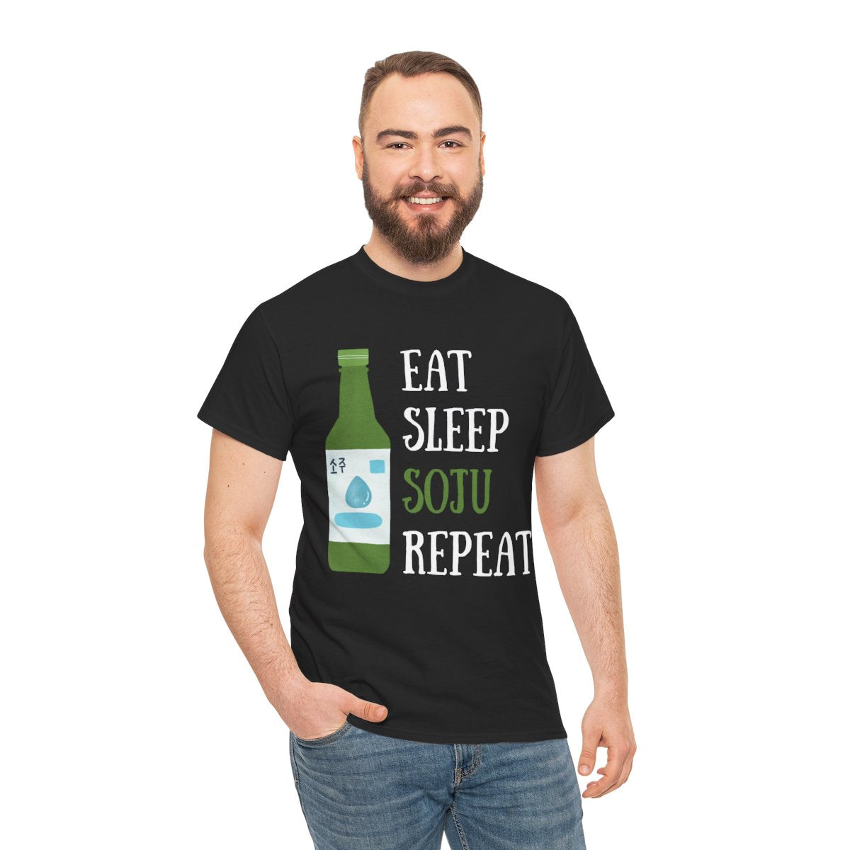 PEACH SOJU - Korean Food (Basic Tee)