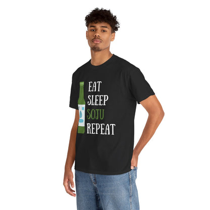 PEACH SOJU - Korean Food (Basic Tee)