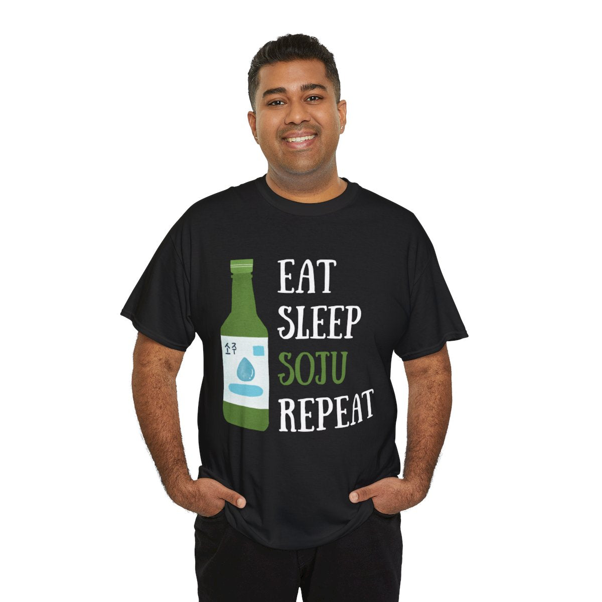 PEACH SOJU - Korean Food (Basic Tee)