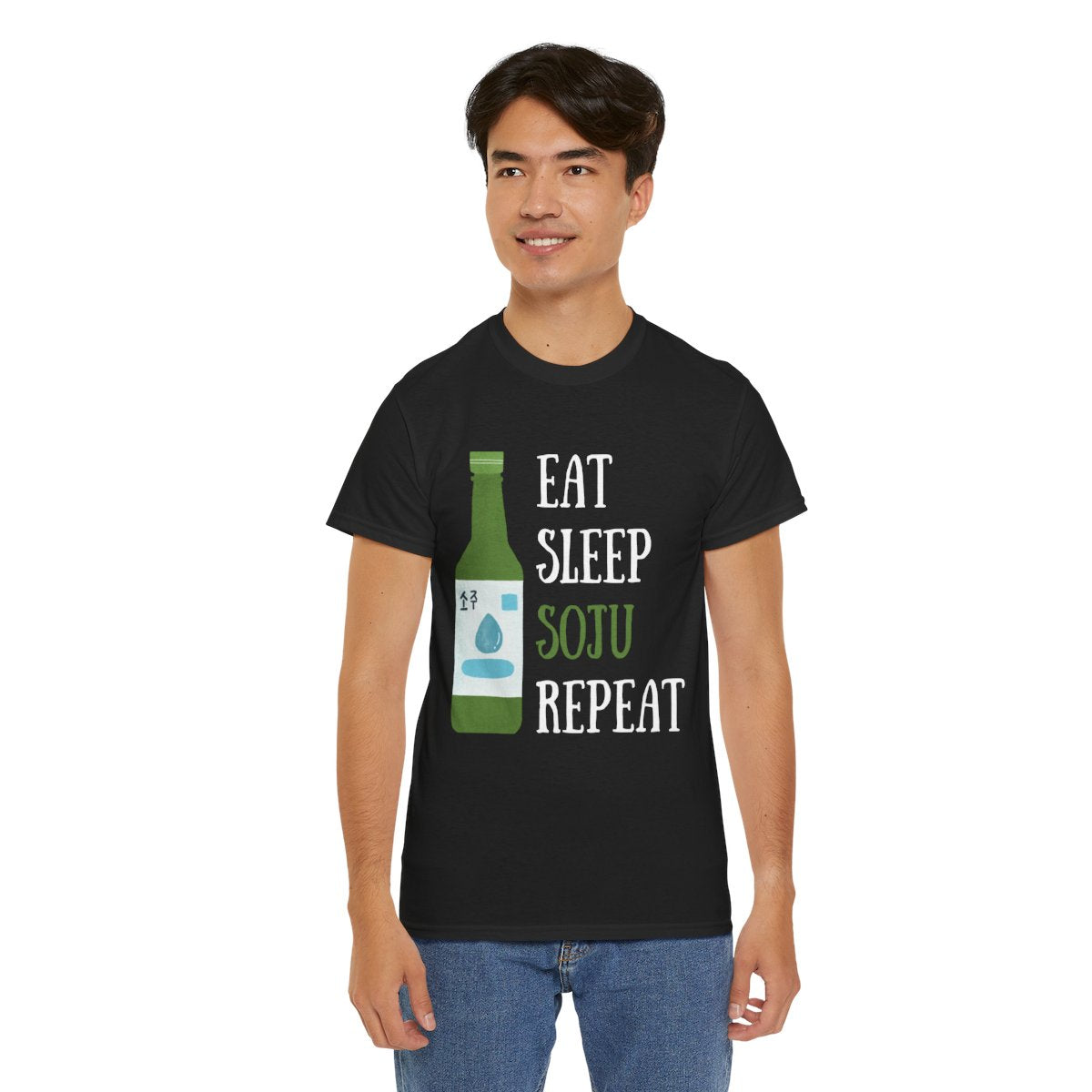 PEACH SOJU - Korean Food (Basic Tee)