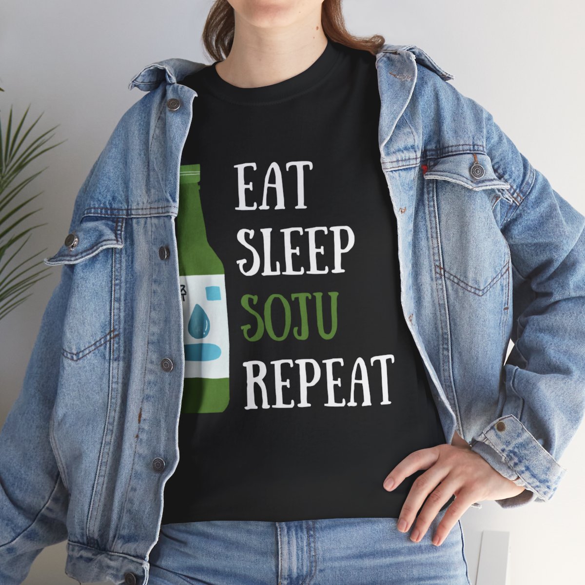 PEACH SOJU - Korean Food (Basic Tee)