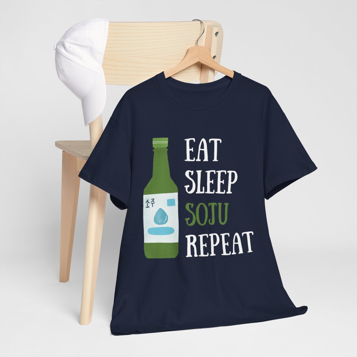 PEACH SOJU - Korean Food (Basic Tee)