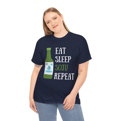 PEACH SOJU - Korean Food (Basic Tee)