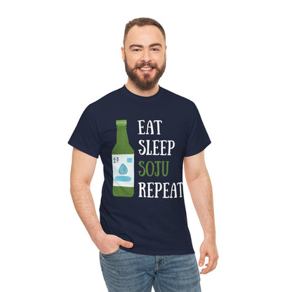 PEACH SOJU - Korean Food (Basic Tee)