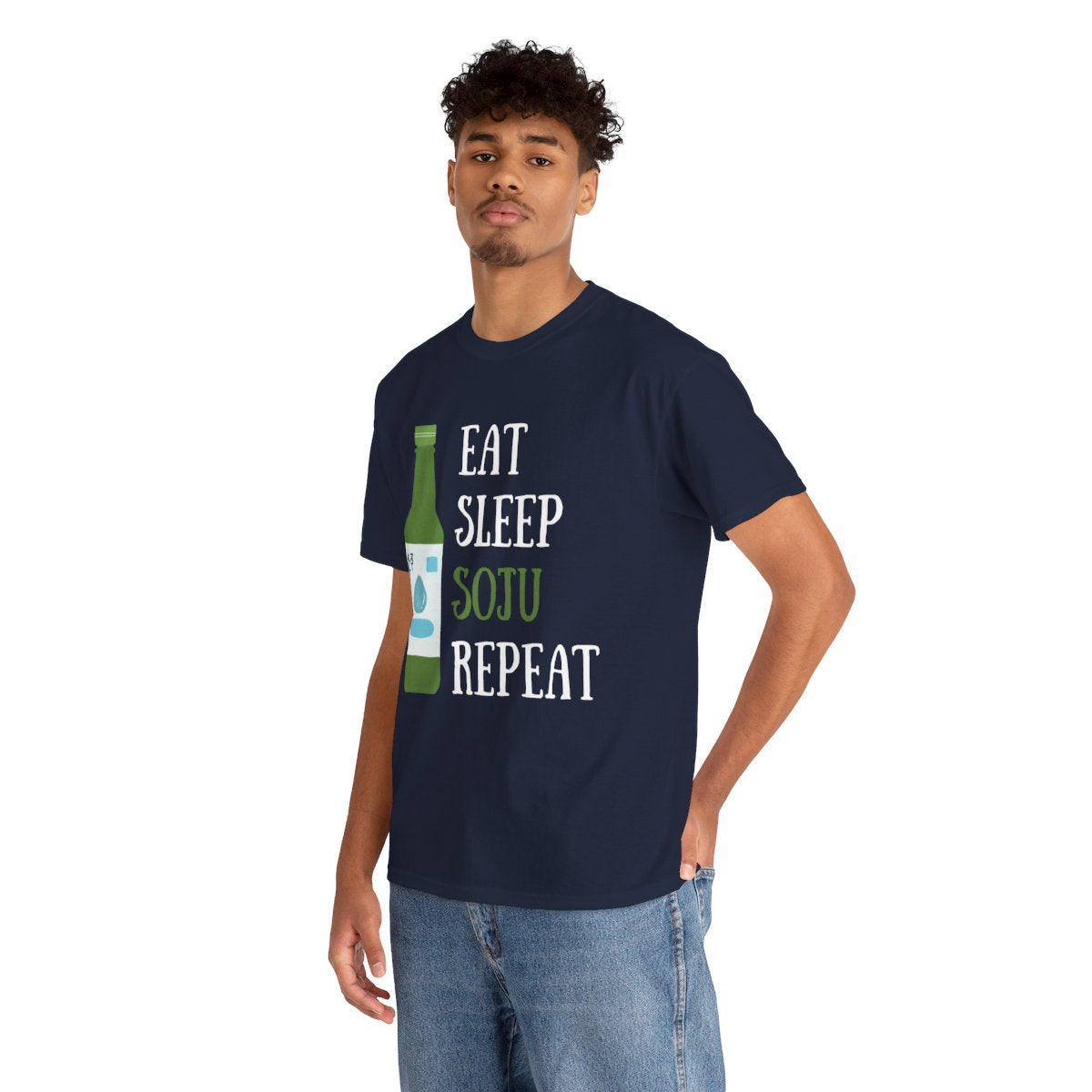 PEACH SOJU - Korean Food (Basic Tee)