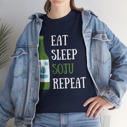 PEACH SOJU - Korean Food (Basic Tee)