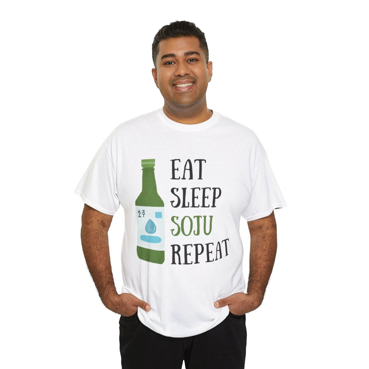 PEACH SOJU - Korean Food (Basic Tee)