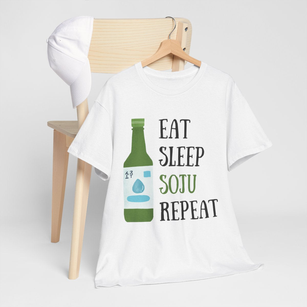 PEACH SOJU - Korean Food (Basic Tee)