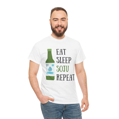 PEACH SOJU - Korean Food (Basic Tee)