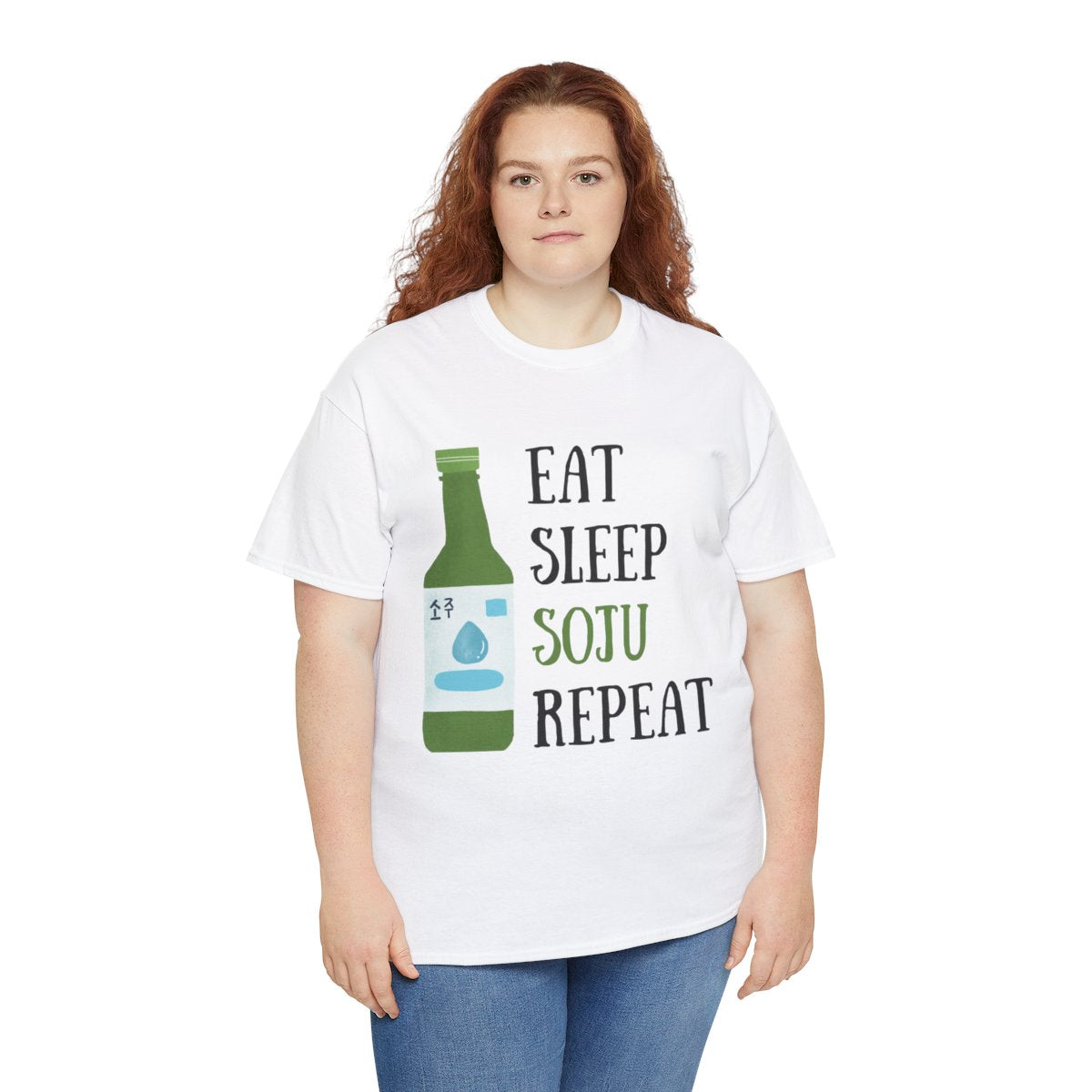 PEACH SOJU - Korean Food (Basic Tee)
