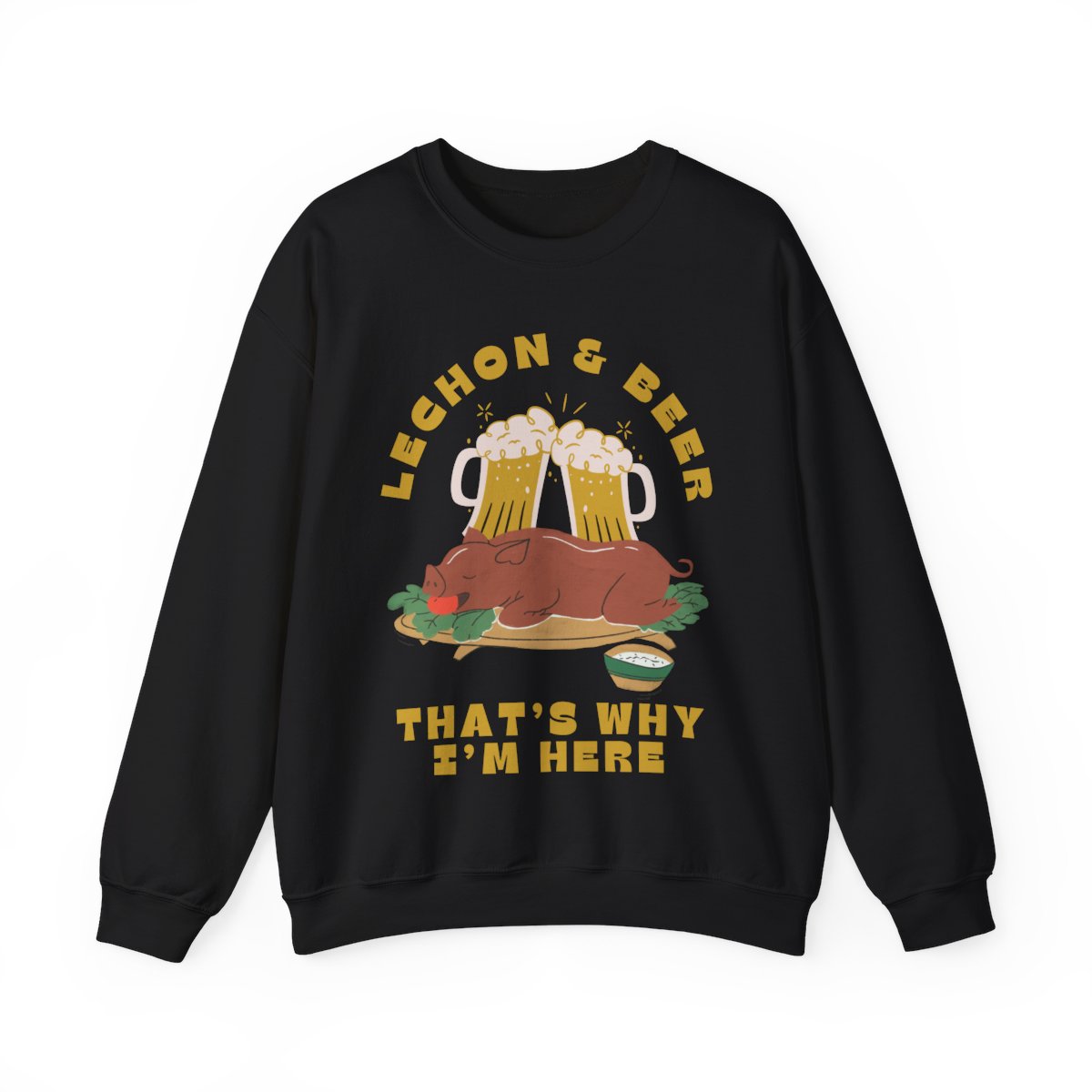 LECHON & BEER - Filipino Food (Sweatshirt)