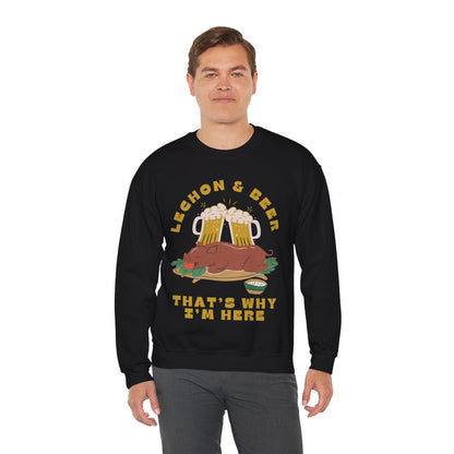 LECHON & BEER - Filipino Food (Sweatshirt)