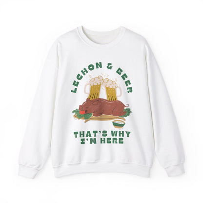 LECHON & BEER - Filipino Food (Sweatshirt)
