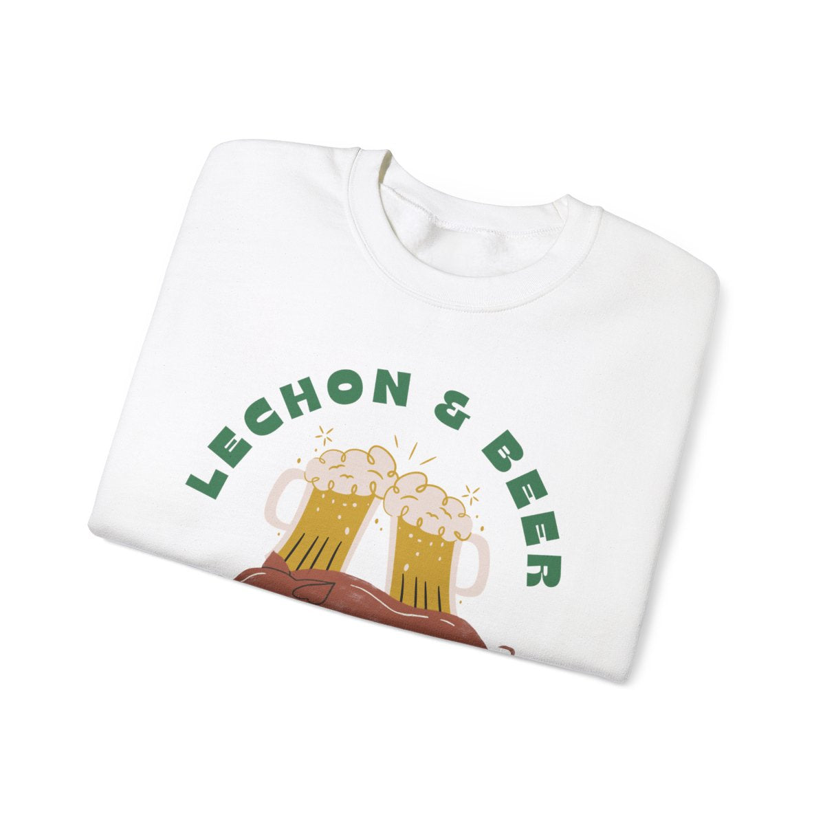 LECHON & BEER - Filipino Food (Sweatshirt)