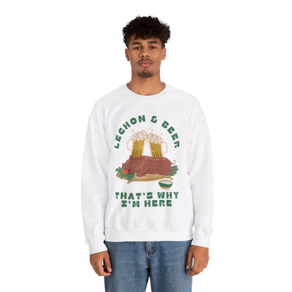 LECHON & BEER - Filipino Food (Sweatshirt)
