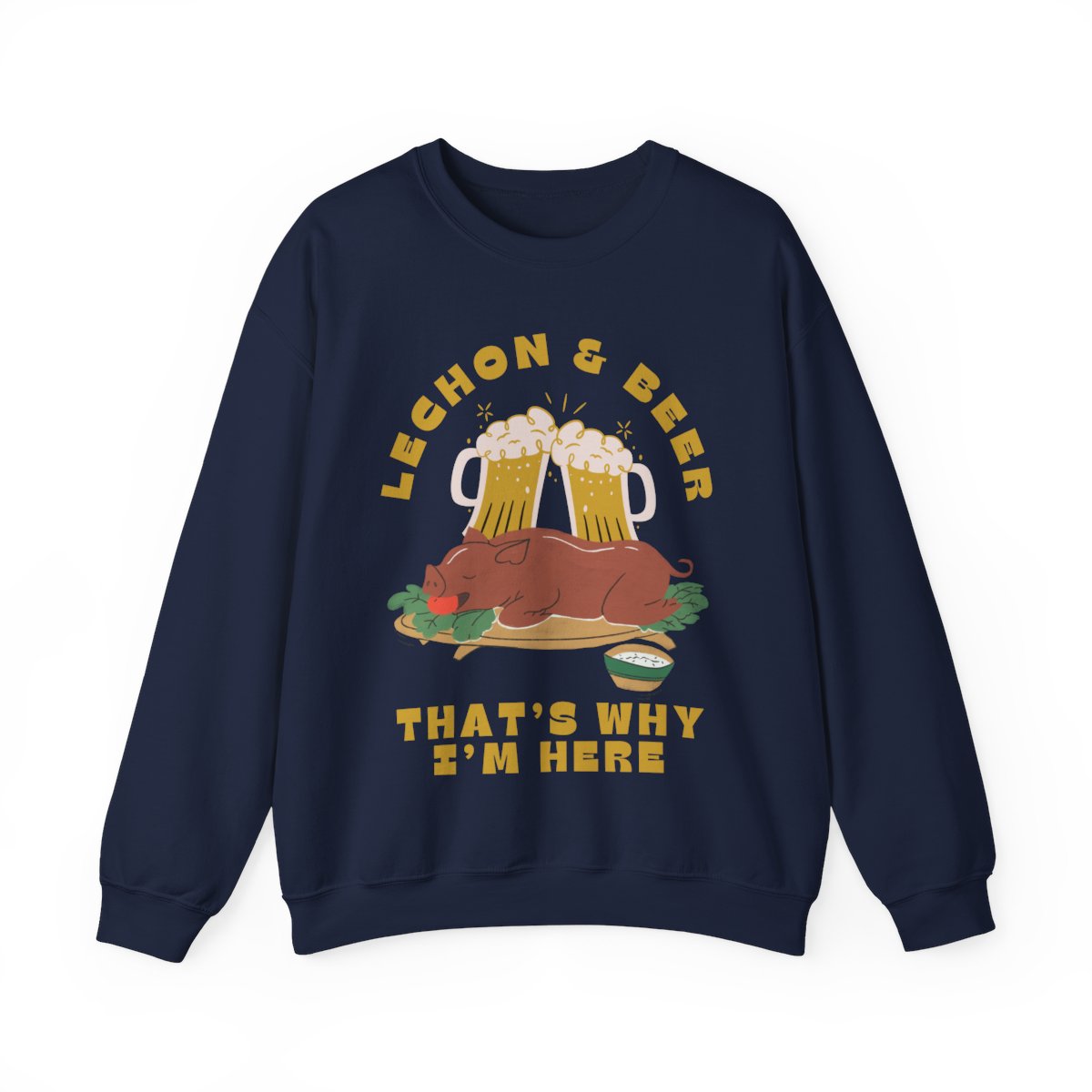 LECHON & BEER - Filipino Food (Sweatshirt)