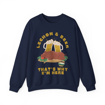 LECHON & BEER - Filipino Food (Sweatshirt)