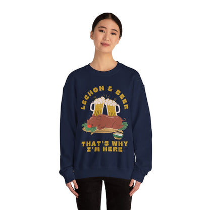 LECHON & BEER - Filipino Food (Sweatshirt)